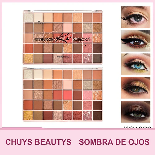 Paleta De Sombras Fashion Girl De 40 Colores - Chuys Beautys | Chuy's Beautys