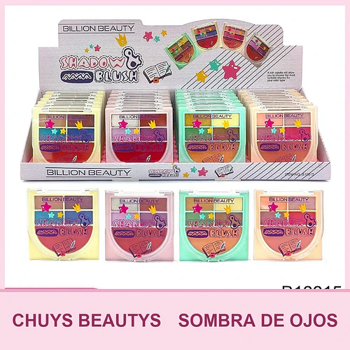 Paleta De Sombra De Ojos + Rubor - Chuys Beautys | Chuy's Beautys