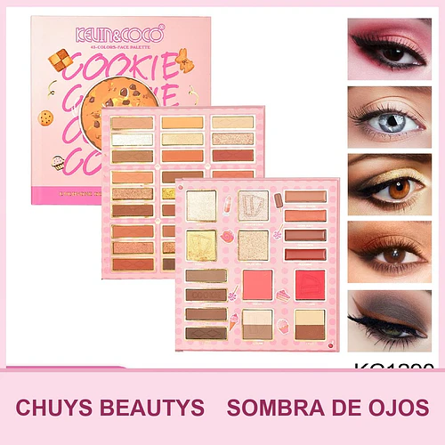 Paleta De Sombras Cookie - Chuys Beautys | Chuy's Beautys
