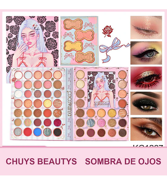 Paleta De Sombras de 62 Colores Pretty Chic