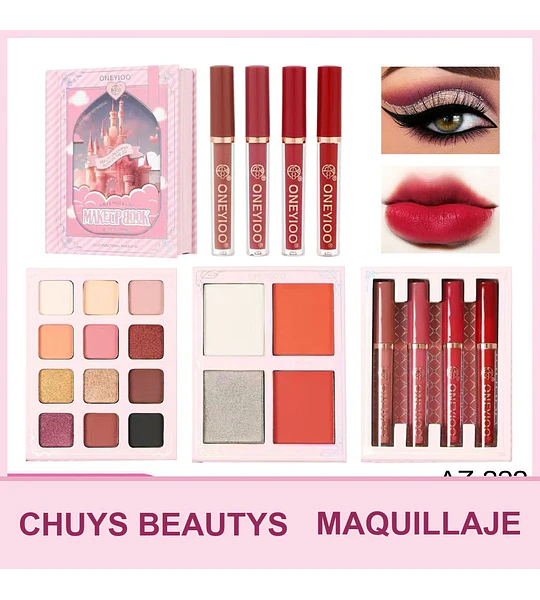 Set de Maquillaje de 20 Colores
