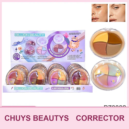 Mini Paleta De Corrector en 4 Tonos - Chuys Beautys | Chuy's Beautys