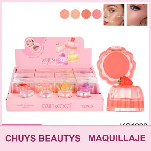 Crema De Labios Y Mejillas Fruit Jelly - Chuys Beautys | Chuy's Beautys