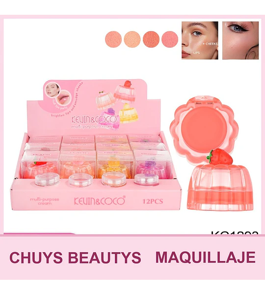Crema De Labios Y Mejillas Fruit Jelly