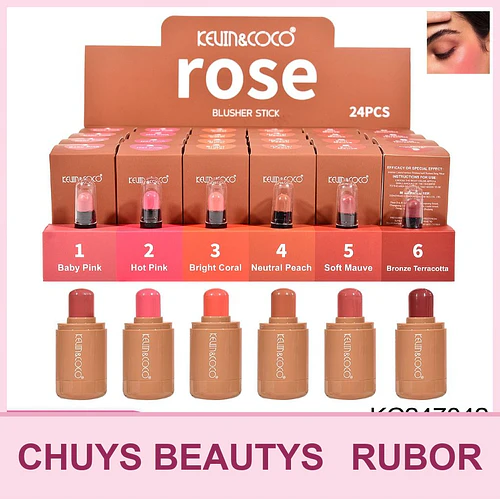 Rubores Cremosos En 6 Tonos - Chuys Beautys | Chuy's Beautys