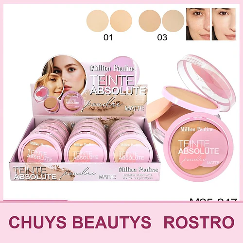 Polvo Compacto Efecto Matte M25247 - Chuys Beautys | Chuy's Beautys