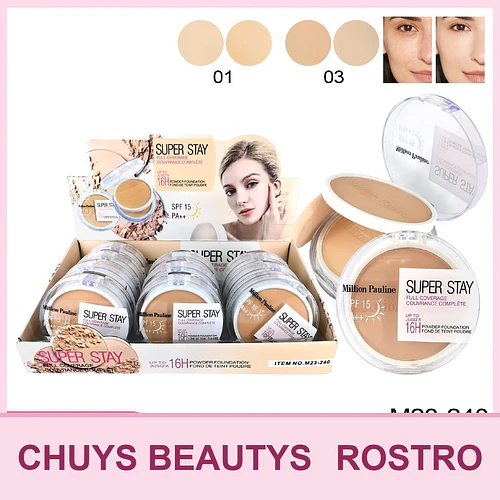Polvo Compacto Con Factor De Protección Solar - Chuys Beautys | Chuy's Beautys