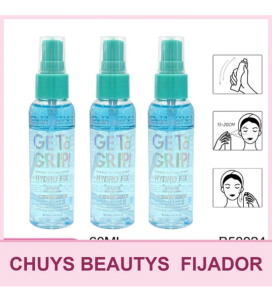 Spray Fijador De Maquillaje De 60Ml