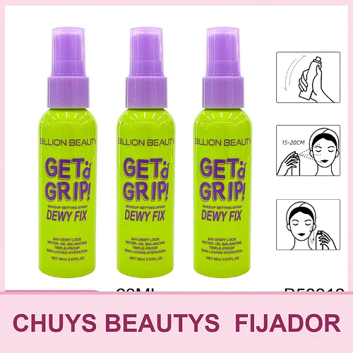 Spray Fijador De Maquillaje Dewy Lock 24 Horas De 60Ml - Chuys Beautys | Chuy's Beautys