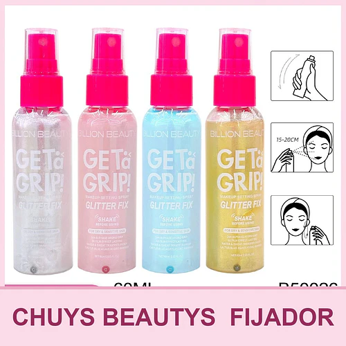 Spray Fijador De Maquillaje Con Glitter De 60Ml - Chuys Beautys | Chuy's Beautys
