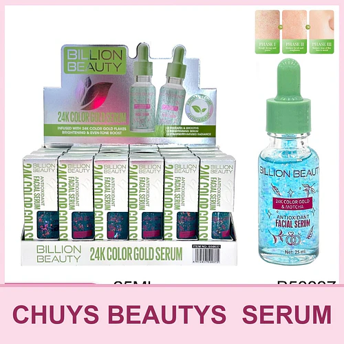 Serum Facial De Matcha Y 24K - Chuys Beautys | Chuy's Beautys