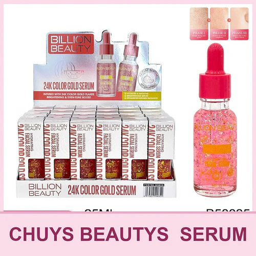 Serum Facial De Sandía Y 24K - Chuys Beautys | Chuy's Beautys