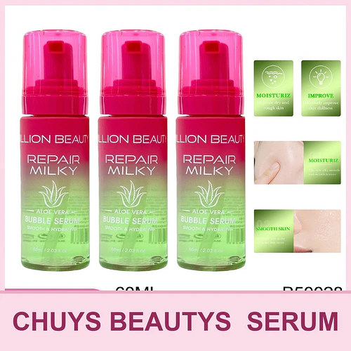 Serum Facial Con Burbujas De Aloe - Chuys Beautys | Chuy's Beautys