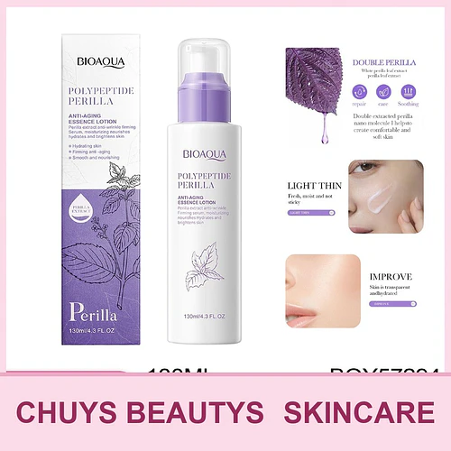 Loción Hidratante Antiedad Con Péptidos De Perilla 130Ml - Chuys Beautys | Chuy's Beautys