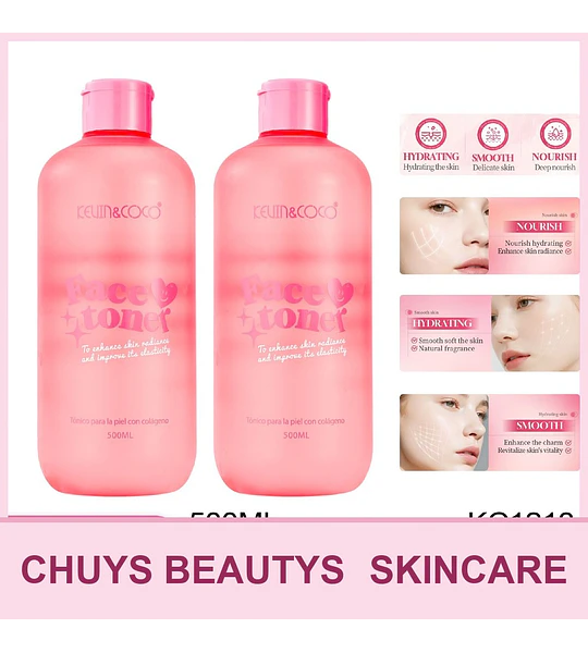 Tonico Facial De 500Ml