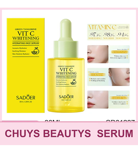 SADOER Green Orange VC Esencia blanqueadora e hidratante 30ml