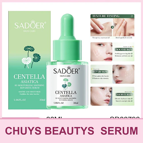 SADOER Centella Asiatica B5 Sérum Hidratante, Calmante y Reparador 30ml - Chuys Beautys | Chuy's Beautys