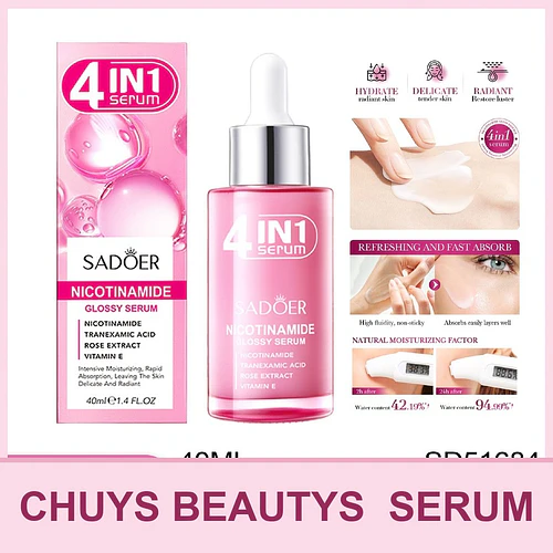 Serum Facial Calmante de Centella Asiática 4en1 De 40ml SD51684 - Chuys Beautys | Chuy's Beautys