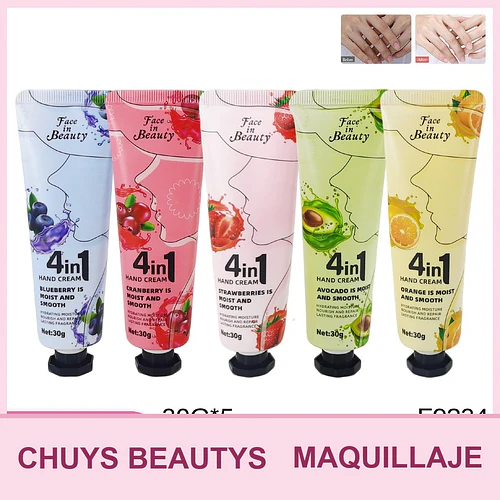 Set De Cremas De Manos De 5pcs F9234 - Chuys Beautys | Chuy's Beautys