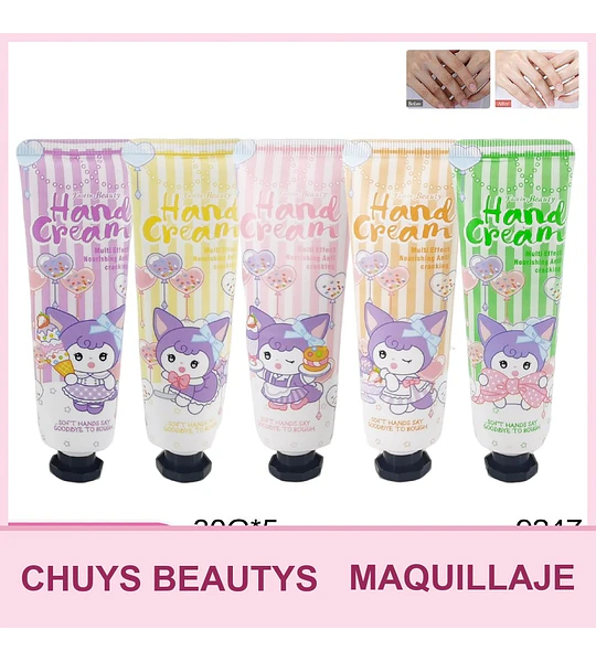Set De Cremas De Manos De 5pcs 9247