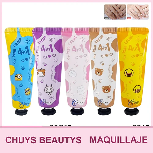 Set De Cremas De Manos De 5pcs 9215 - Chuys Beautys | Chuy's Beautys