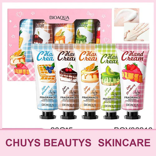 Set De Cremas De Manos Hidratantes Perfumadas De 5pcs - Chuys Beautys | Chuy's Beautys