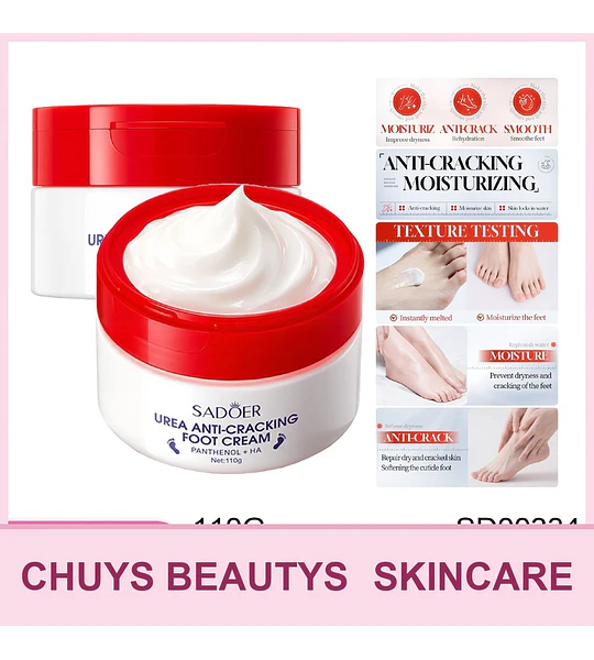 Crema Hidratante Antigritas Con Urea Para Pies 110g
