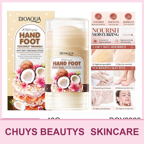 Barra Hidratante y Reparadora De Coco Para Manos y Pies 40g - Chuys Beautys | Chuy's Beautys