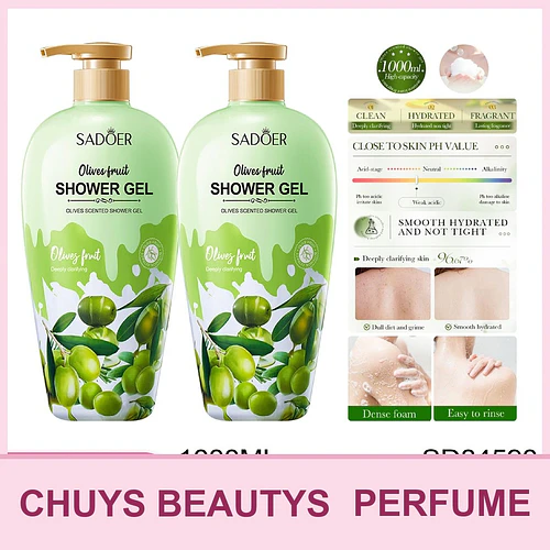 Gel de Ducha Con Perfume De Oliva De 1000ml - Chuys Beautys | Chuy's Beautys