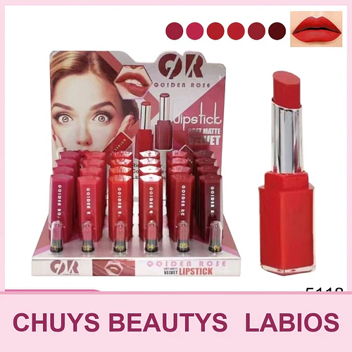 Labial 6 Colores - Chuys Beautys | Chuy's Beautys