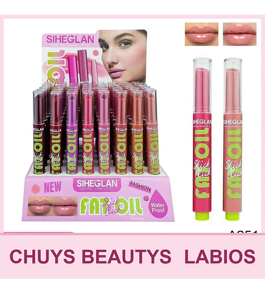 Labial De 8 Colores A251