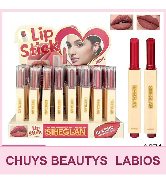 Lapiz Labial De 8 Colores