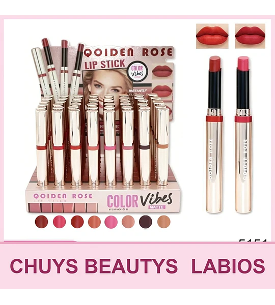 Lapiz Labial 8 Colores
