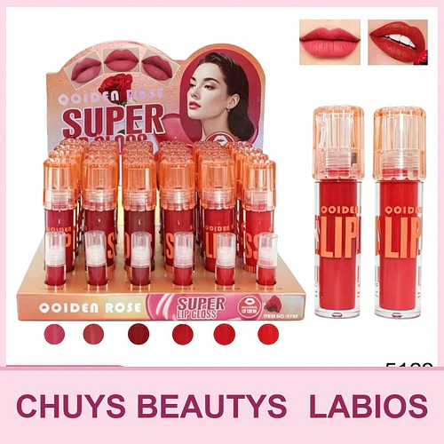Brillo de Labios Efecto Cremoso 6 Colores - Chuys Beautys | Chuy's Beautys