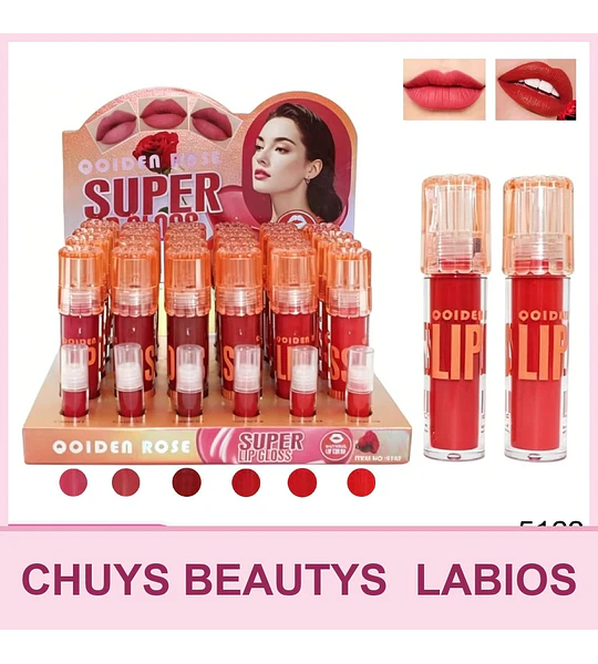 Brillo de Labios Efecto Cremoso 6 Colores