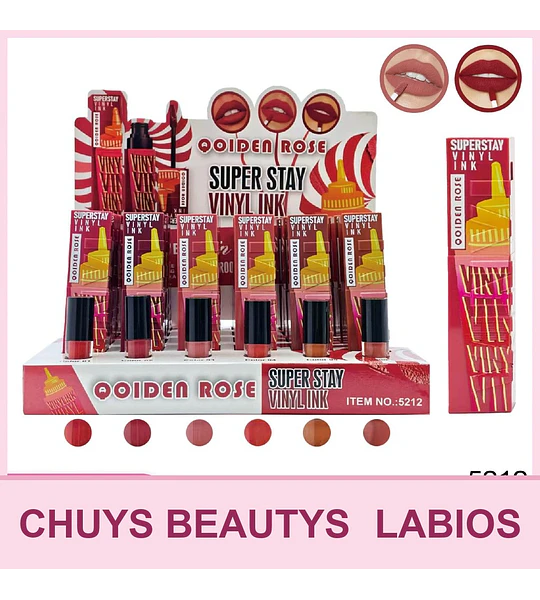 Brillo de Labios Salsa Dulce 6 Colores