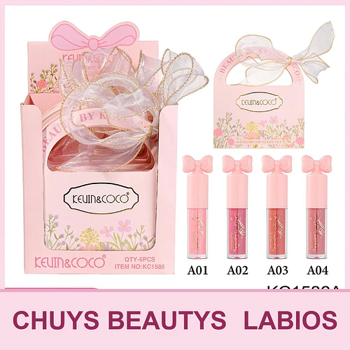 Set de 4 Lipgloss - Chuys Beautys | Chuy's Beautys