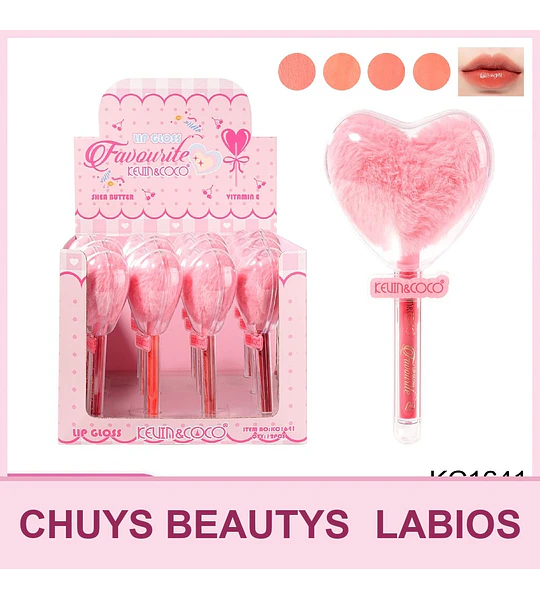 Brillo Labial De Corazón Sugar Dew
