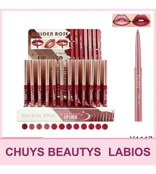 Delineador de Labios 12 Colores Y1117