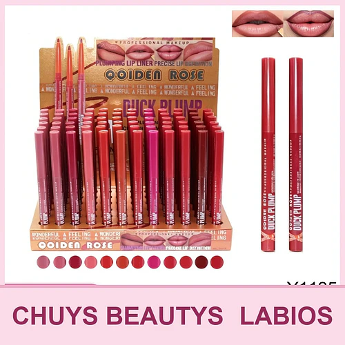 Delineador de Labios 12 Colores Y1135 - Chuys Beautys | Chuy's Beautys