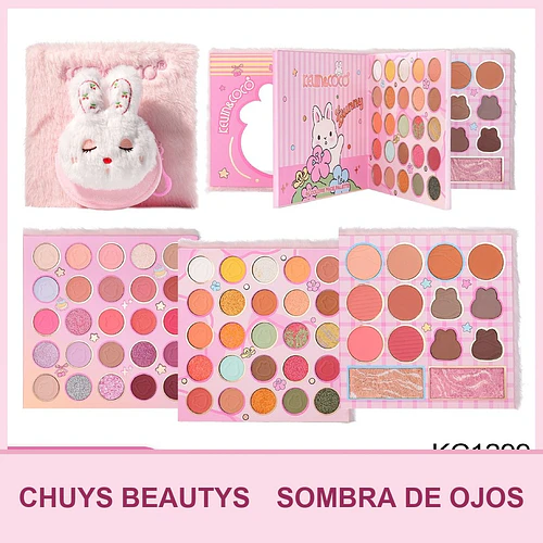 Paleta De Sombras Cloud Fairy Bunny De 64 Colores - Chuys Beautys | Chuy's Beautys