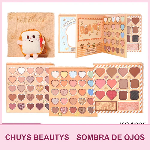 Paleta De Sombras Cloud Fairy Toast De 64 Colores - Chuys Beautys | Chuy's Beautys