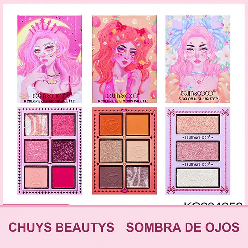 Sombras De Ojos - Chuys Beautys | Chuy's Beautys