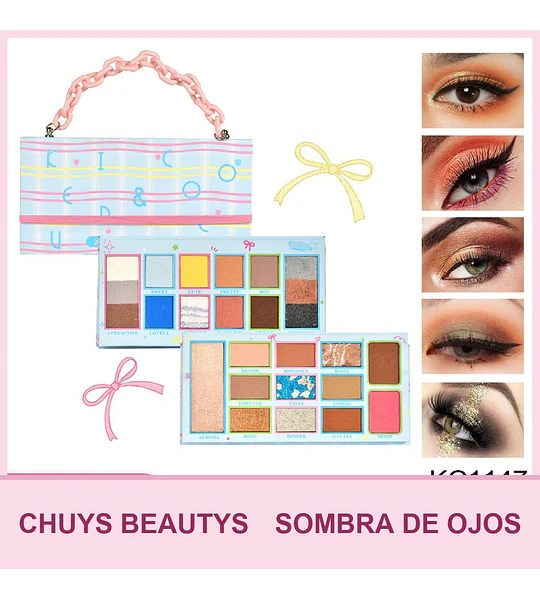 Paleta De Sombras De 26 Colores KC1147