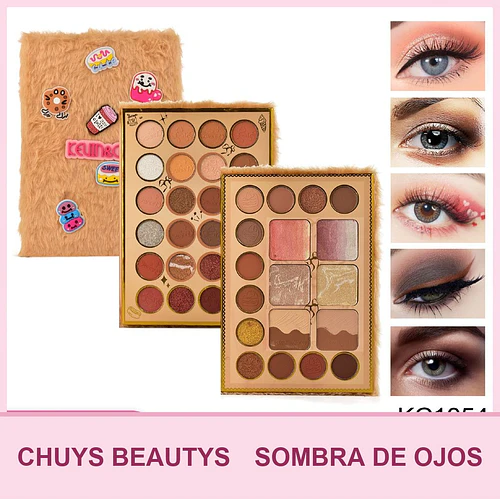 Paleta De Sombras Afelpada You´Re Invited De 42 Colores - Chuys Beautys | Chuy's Beautys