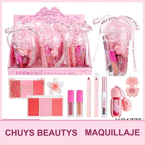 Set de Maquillaje Sweet Cream Soft Light de 6pcs - Chuys Beautys | Chuy's Beautys