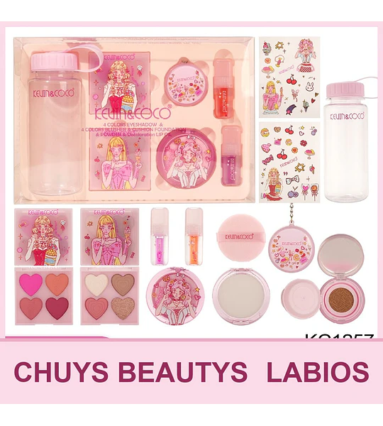 Set De Maquillaje Lollipop Girl De 7Pcs