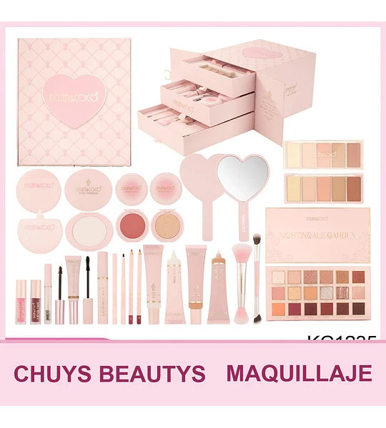 Set De Maquillaje Timeproof Love De 19Pcs