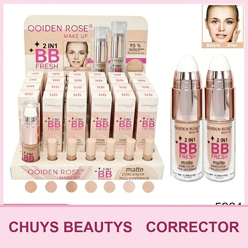 Corrector Liquido 6 Colores - Chuys Beautys | Chuy's Beautys