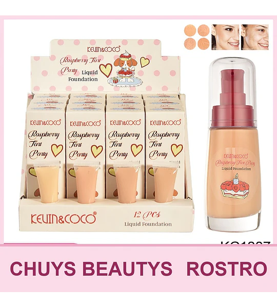 Base De Maquillaje Raspberry Tart Party